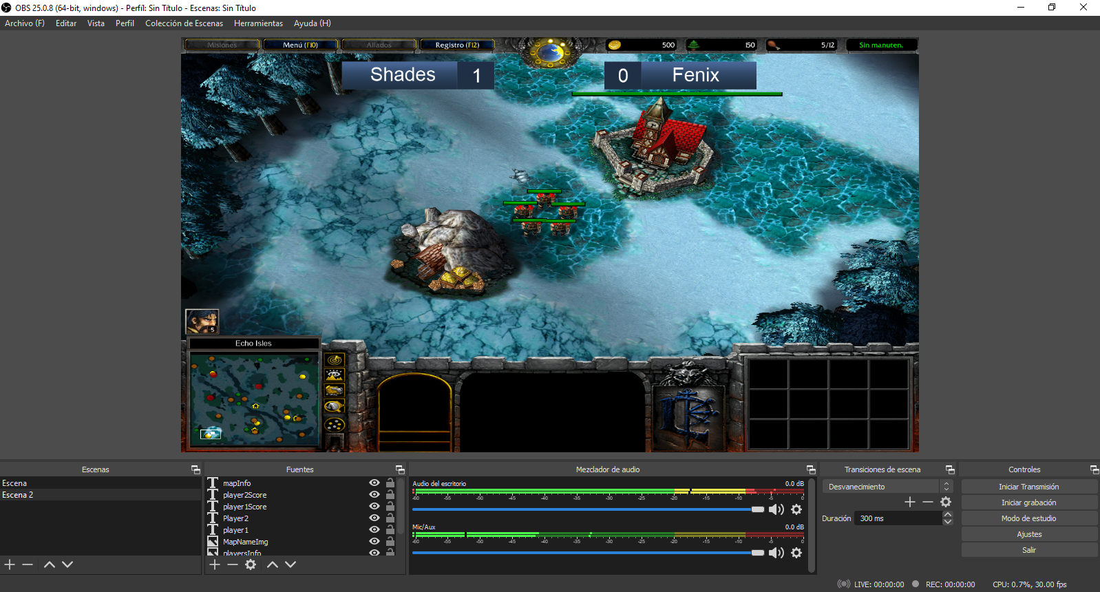 Obs Studio War3Live Scoreboard